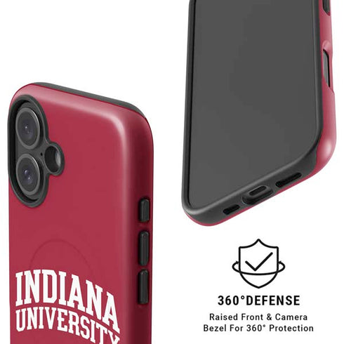 Indiana University Hoosiers iPhone 16 Plus Magsafe Impact Case